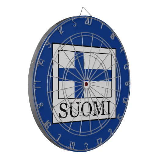 Suomi Dartbord (Voorkant Links)