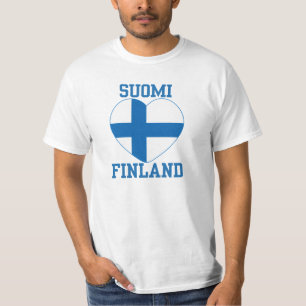 SUOMI FINLAND aangepast shirt - kies stijl