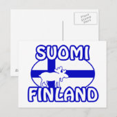 Suomi Finland briefkaart (Voorkant / Achterkant)