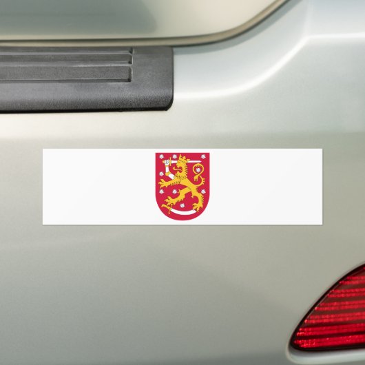 SUOMI - FINLAND BUMPERSTICKER (Op auto)