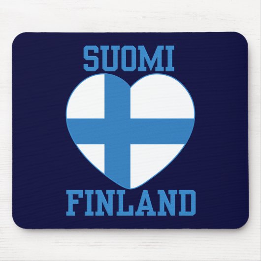 SUOMI FINLAND douane mousepad Muismat (Voorkant)