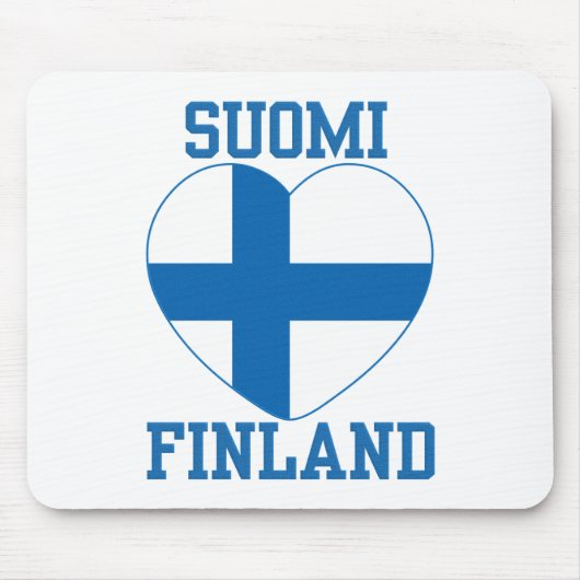 SUOMI FINLAND douane mousepad Muismat (Voorkant)