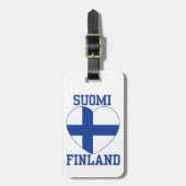 Suomi Finland label Bagagelabel (Voorkant verticaal)