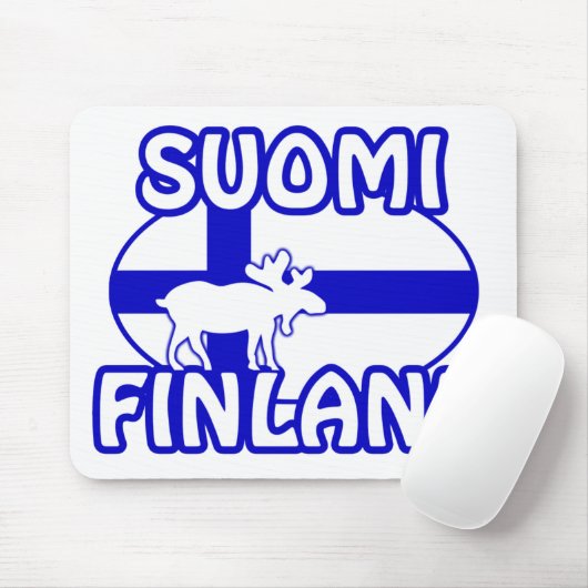 Suomi Finland mousepad Muismat (Met muis)