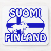 Suomi Finland mousepad Muismat (Voorkant)