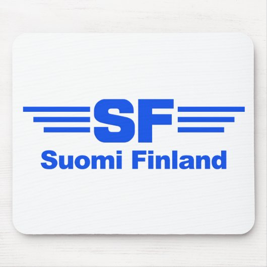 Suomi Finland mousepad Muismat (Voorkant)