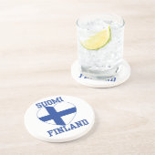 SUOMI FINLAND onderzetter (Zijkant)