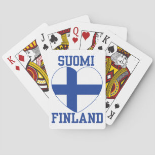SUOMI FINLAND speelkaarten