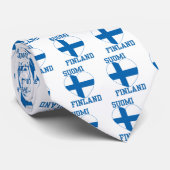 SUOMI FINLAND stropdas (Opgerold)