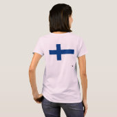 SUOMI (FINLAND) T-SHIRT (Achterkant volledig)
