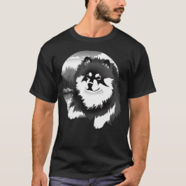 SUOMI - Fins Lapphund - voorste kunst kiest stijl T-shirt
