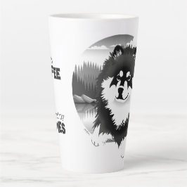 SUOMI- Finse Lapphund-latte mok met tekst