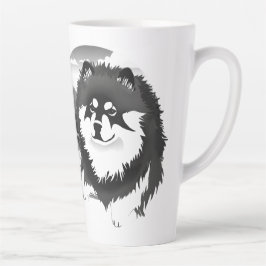 SUOMI- Finse Lapphund-latte mok met tekst