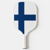 Suomi Flag Pickleball Paddle (Achterkant)