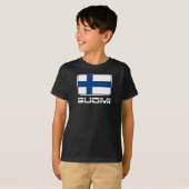 Suomi Flag T-shirt (Voorkant volledig)