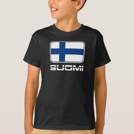 Suomi Flag T-shirt (Voorkant)
