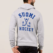Suomi Ice Hockey Hoodie (Achterkant)