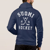 Suomi Ice Hockey Hoodie (Achterkant)