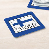 Suomi Kartonnen Onderzetters (Schuin)