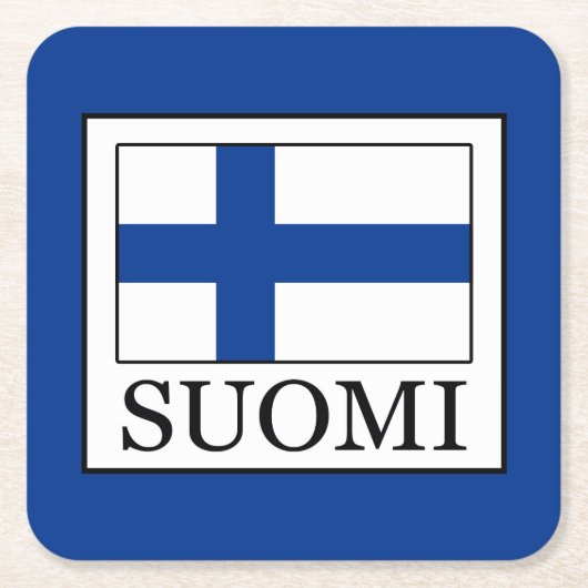 Suomi Kartonnen Onderzetters (Voorkant)