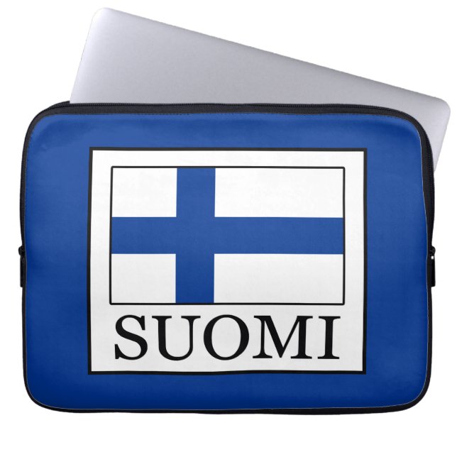 Suomi Laptop Sleeve (Voorkant)