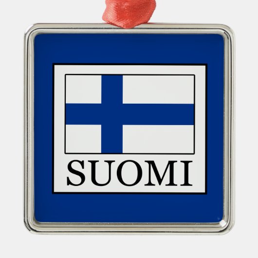 Suomi Metalen Ornament (Voorkant)