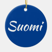 Suomi-Ornament / Fins Ornament / Kerstmis (Voorkant)