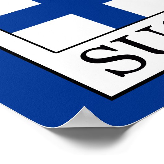 Suomi Poster (Hoek)