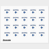 Suomi Ronde Sticker (Vel)