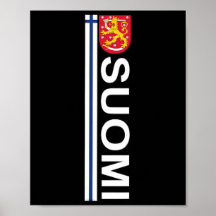 Suomi Soccer And Sport Print - Finse Nationale Pr