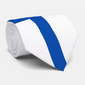 Suomi solmio - De vlag van Finland Stropdas (Opgerold)