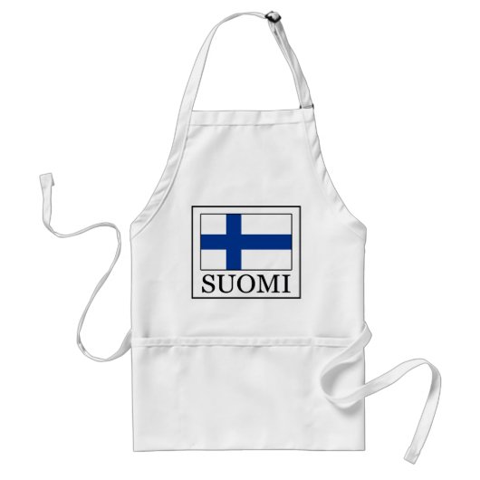 Suomi Standaard Schort (Voorkant)