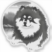 SUOMI vinyl sticker (Voorkant)