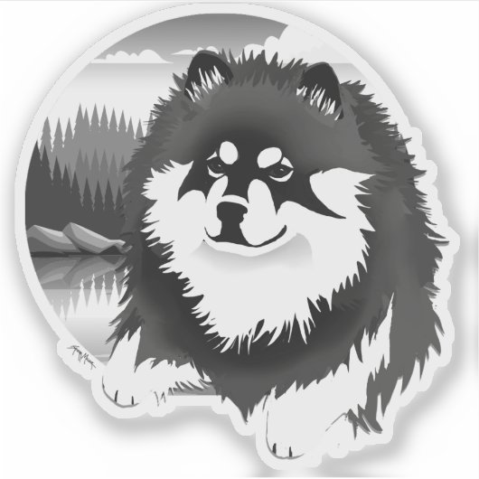 SUOMI vinyl sticker (Voorkant)