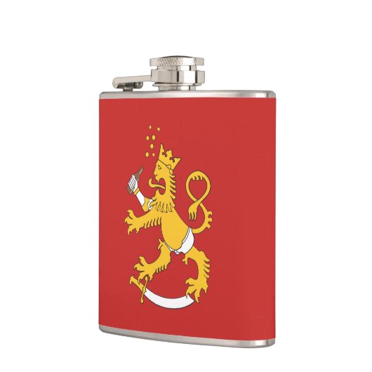 Suomileijona kalsarikännit taskumatti heupfles (Links)