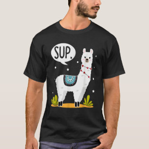 Sup Alpaca Costume Llamas Llama T-shirt