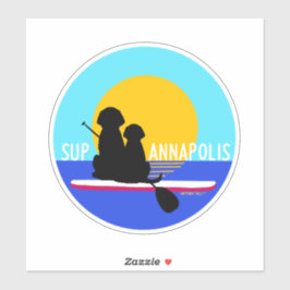 SUP Annapolis Dogs Vinyl Sticker
