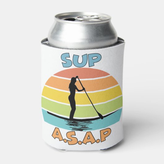 SUP ASAP stand-up opvulling Blikjeskoeler (Blikje Voorkant)