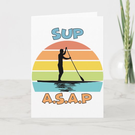 SUP ASAP stand-up opvulling Kaart (Voorkant)