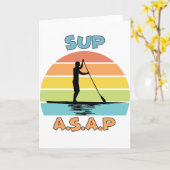 SUP ASAP stand-up opvulling Kaart (Gele Bloem)
