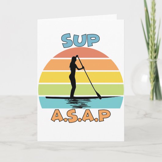 SUP ASAP stand-up opvulling Kaart (Voorkant)
