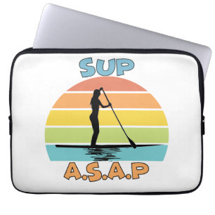 SUP ASAP stand-up opvulling Laptop Sleeve