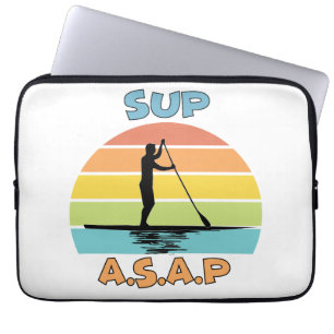 SUP ASAP stand-up opvulling Laptop Sleeve