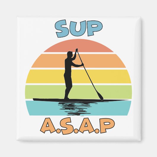 SUP ASAP stand-up opvulling Magneet (Voorkant)