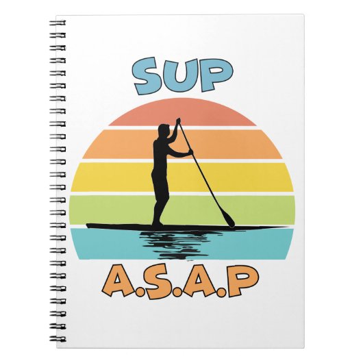 SUP ASAP stand-up opvulling Notitieboek (Voorkant)