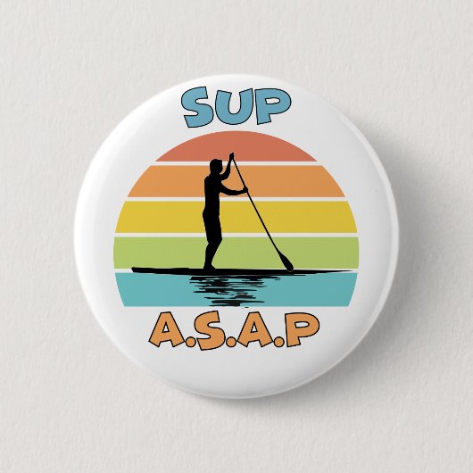 SUP ASAP stand-up opvulling Ronde Button 5,7 Cm (Voorkant)