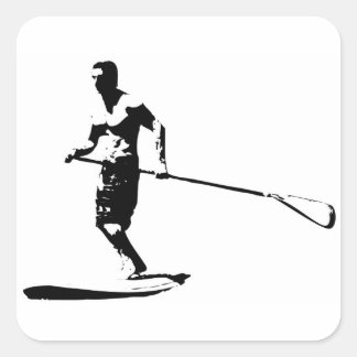 SUP BRAH VIERKANTE STICKER