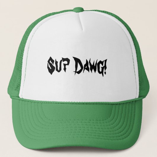 Sup Dawg! Baseball-Pet Trucker Pet (Voorkant)