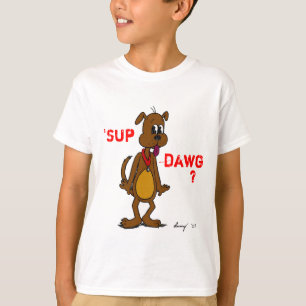 SUP DAWG? Doggy Kinder Basic T-Shirt