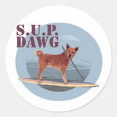 SUP Dawg sticker (Voorkant)